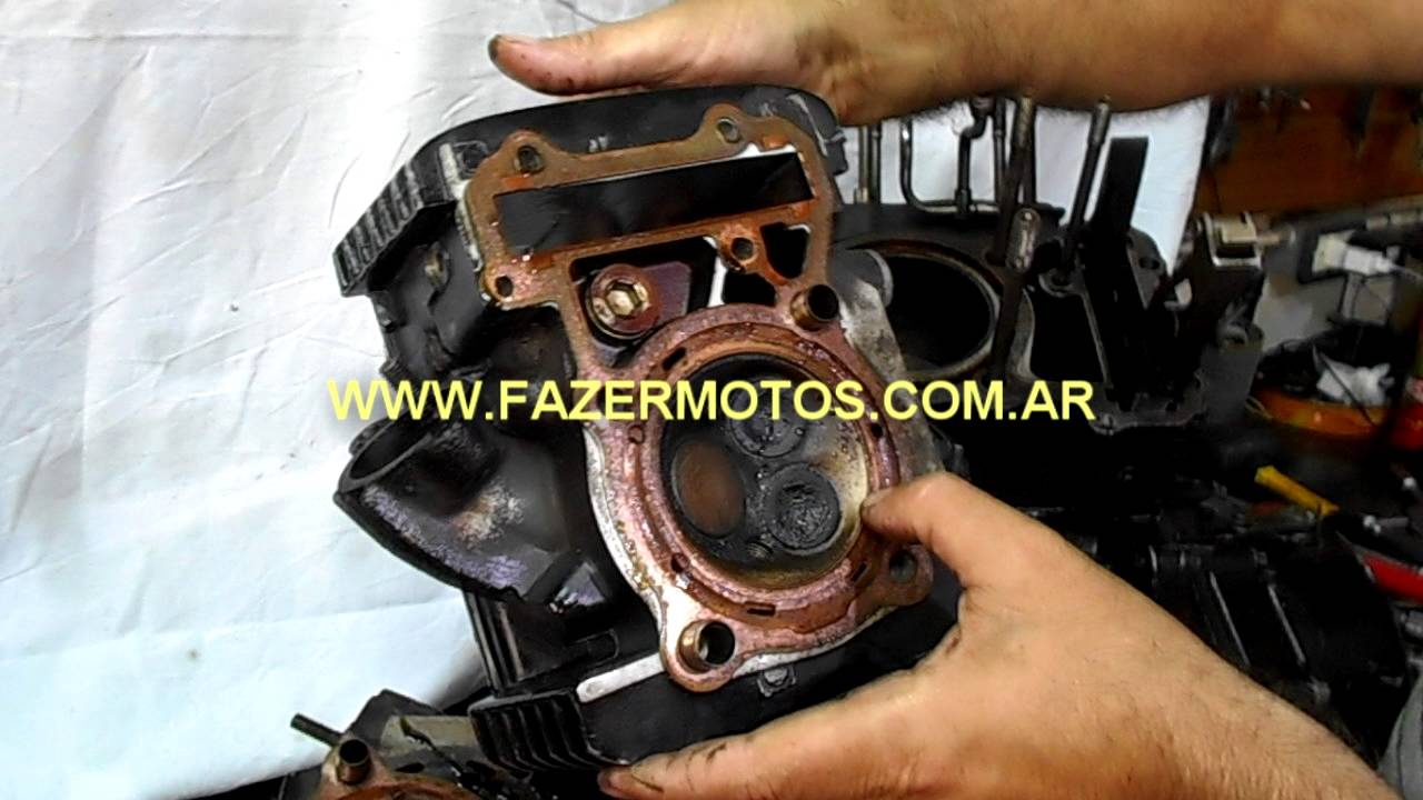 Sexta parte   -  Desarmando en taller FAZERMOTOS Honda Transalp XLV 600 año 1989
