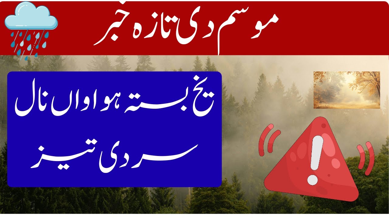 Pakistan Weather Update Today | Rain & Snowfall Alert for Punjab, KP & Balochistan| Weather updates