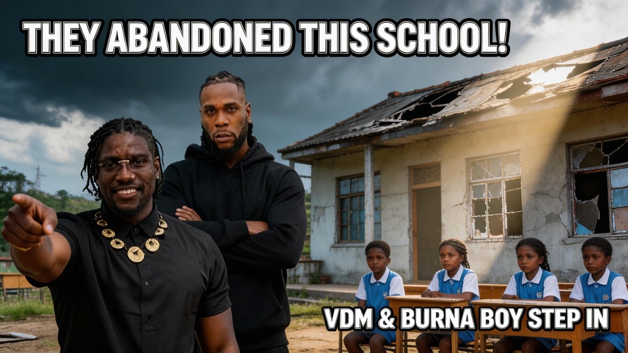 Они бросили эту школу! VDM и Burna Boy встали на защиту детей штата Риверс.