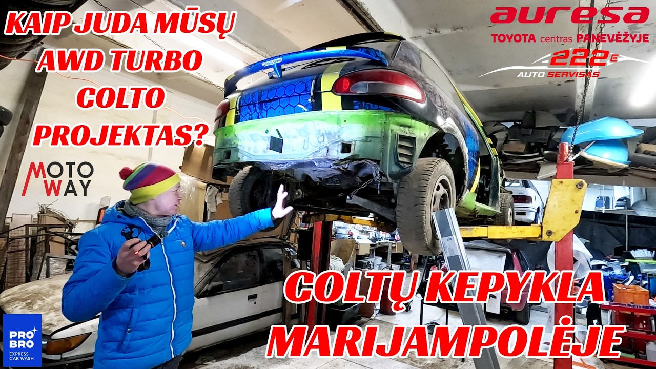 MARKELEVIČIUS #214 KAIP JUDA MŪSŲ COLT TURBO AWD PROJEKTAS? APSILANKĖM PAS MATĄ MARIJAMPOLĖJE