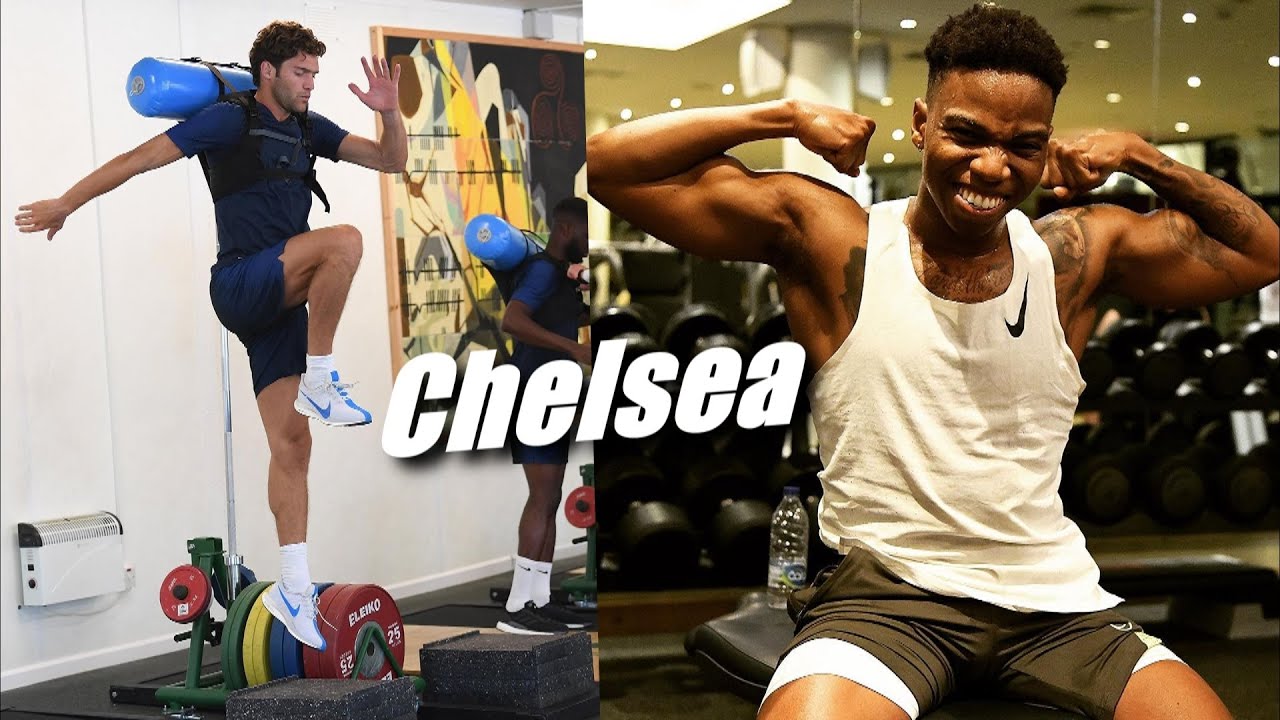 Treino Hardcore dos Craques do Chelsea na Academia