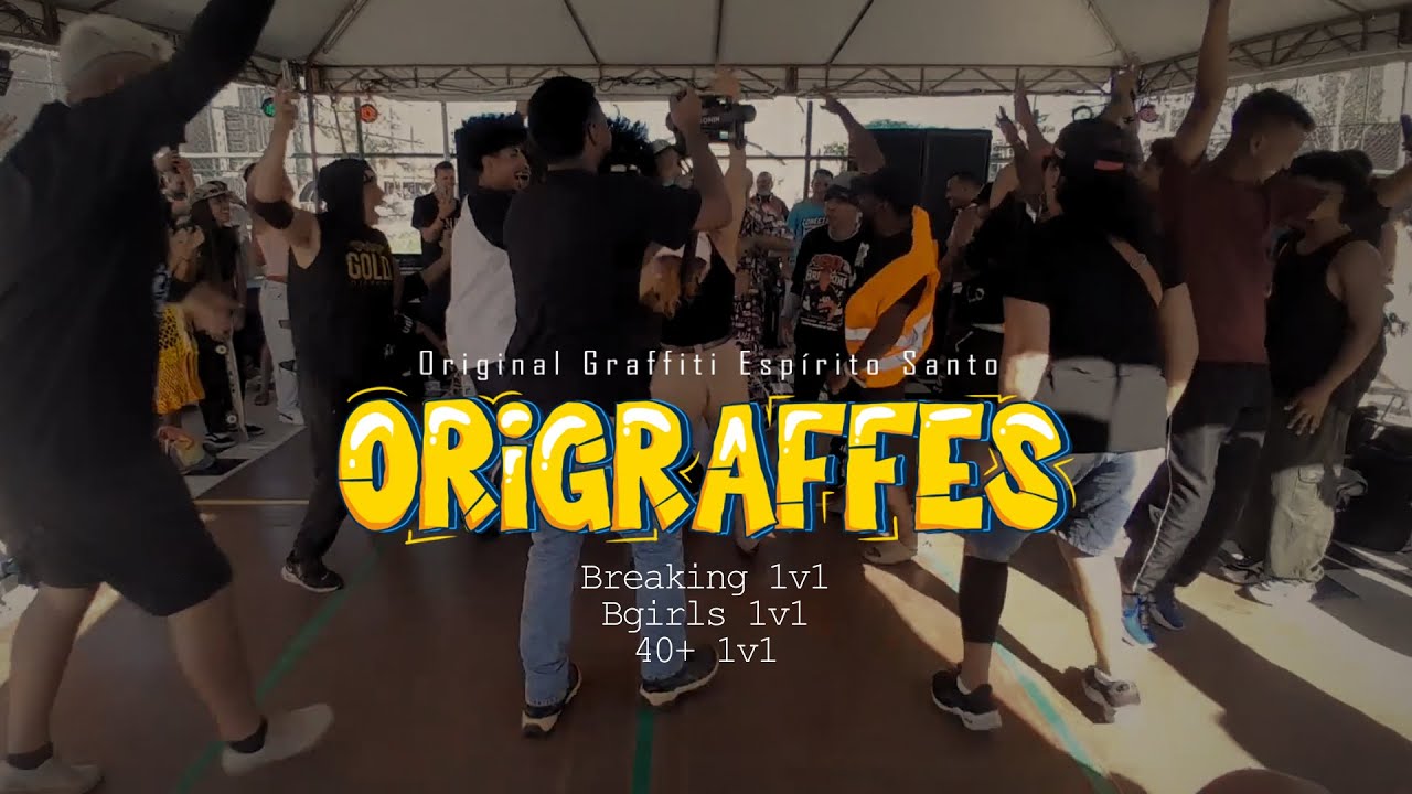 ORIGRAFFES 2025 | Semifinais e finais Breaking 1v1, Bgirls e +40