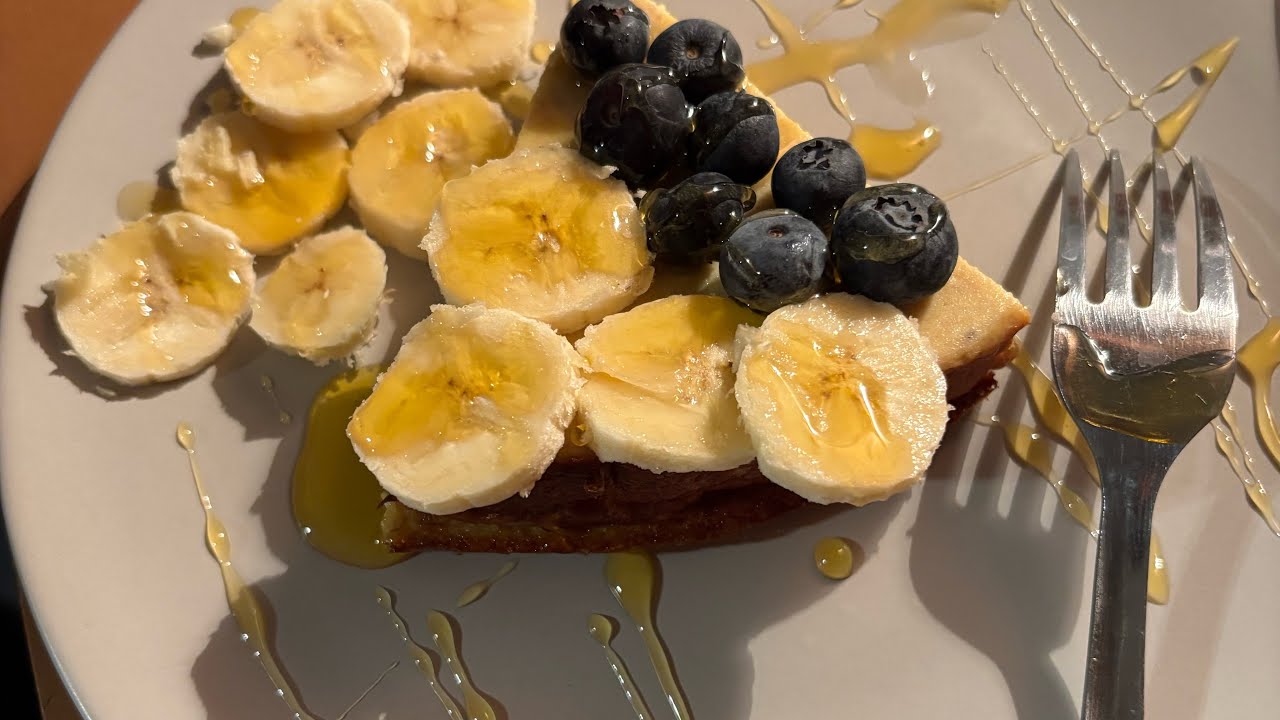 Postre de plátano 