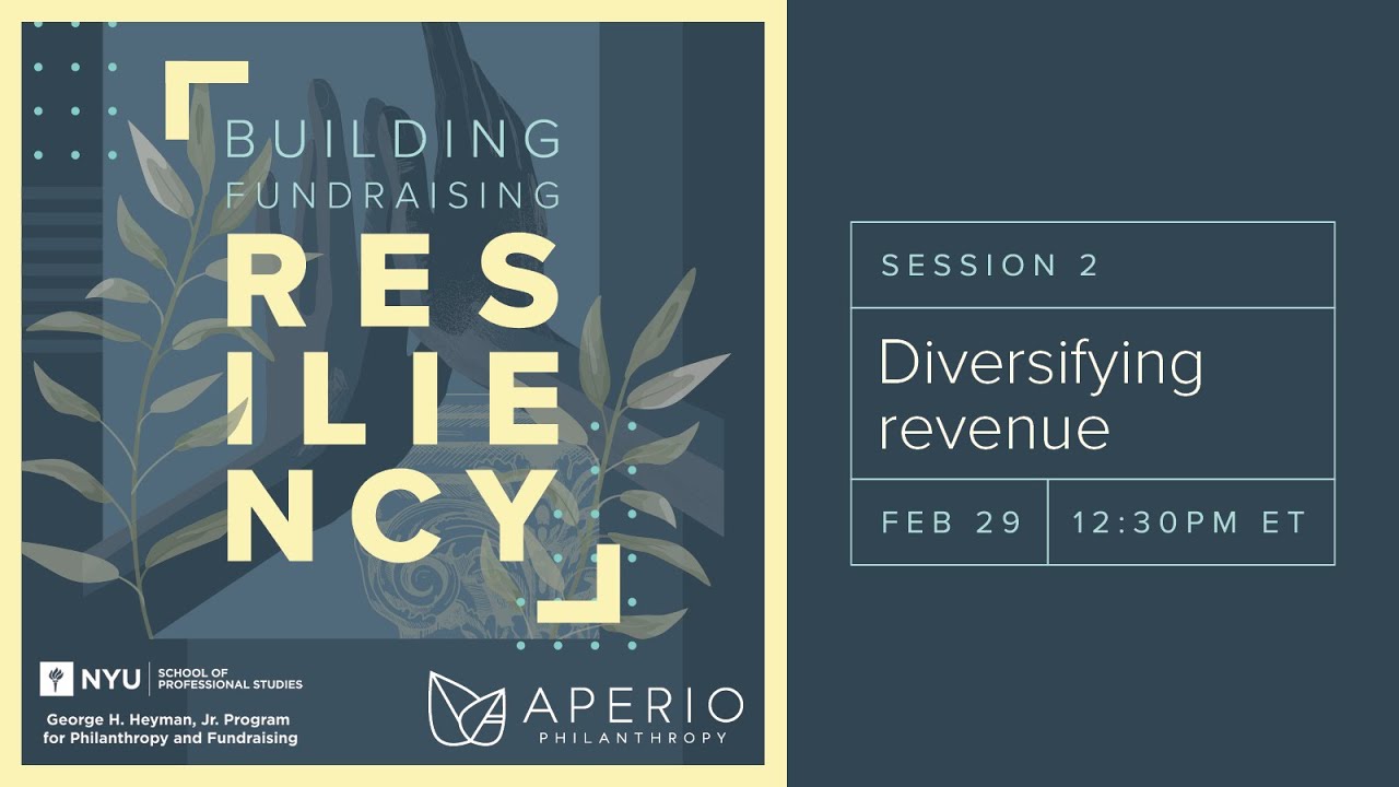 Building Fundraising Resiliency: Diversifying Revenue