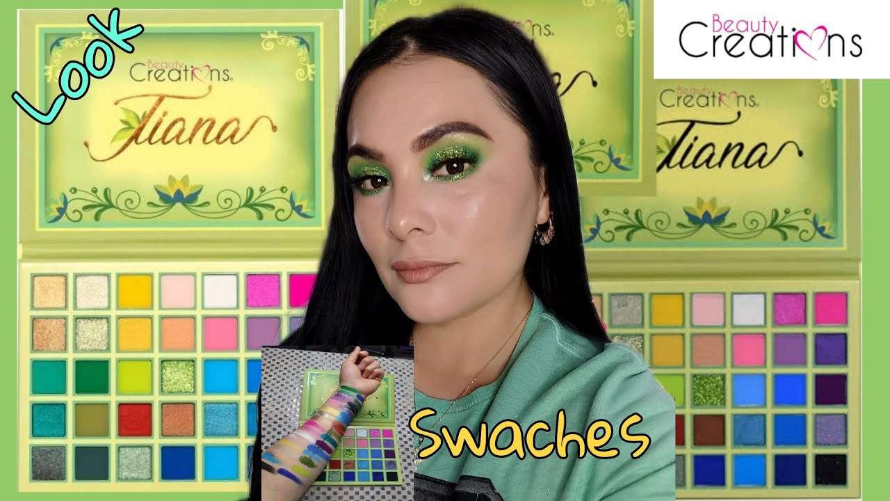 TIANA de BEAUTY CREATIONS || Primeras Impresiones || SWACHES || LOOK || MAQUILLAJE VERDE