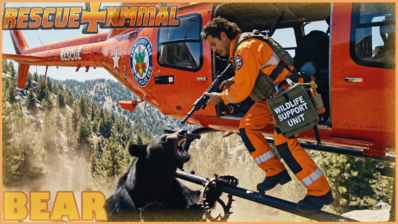 The Black Bear Rescue &ndash; Inside the Most Dangerous Forest Mission | True Wildlife Story 4K