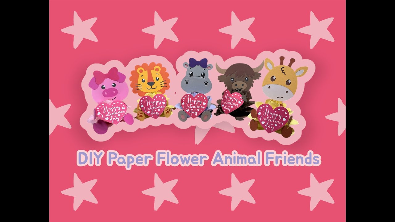 Valentines Day Animal Friends
