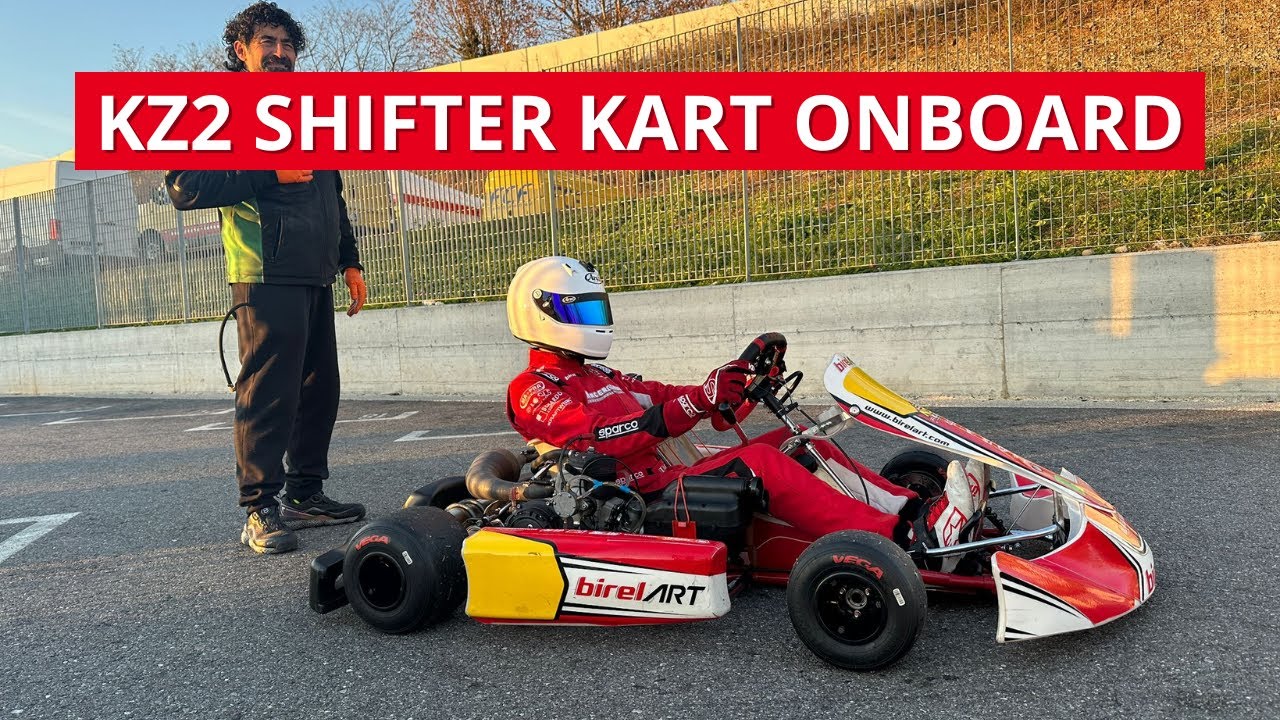 KZ2 Shifter Kart Onboard Lap - 140 km/h - Franciacorta Karting Track