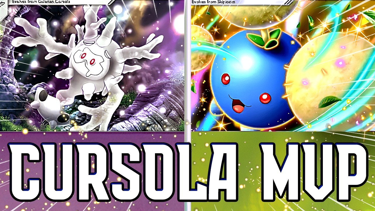 NOCAUTE REVERSO! 🔄 O Deck de Jumpluff e Cursola que pegou TOP 12 Torneio!