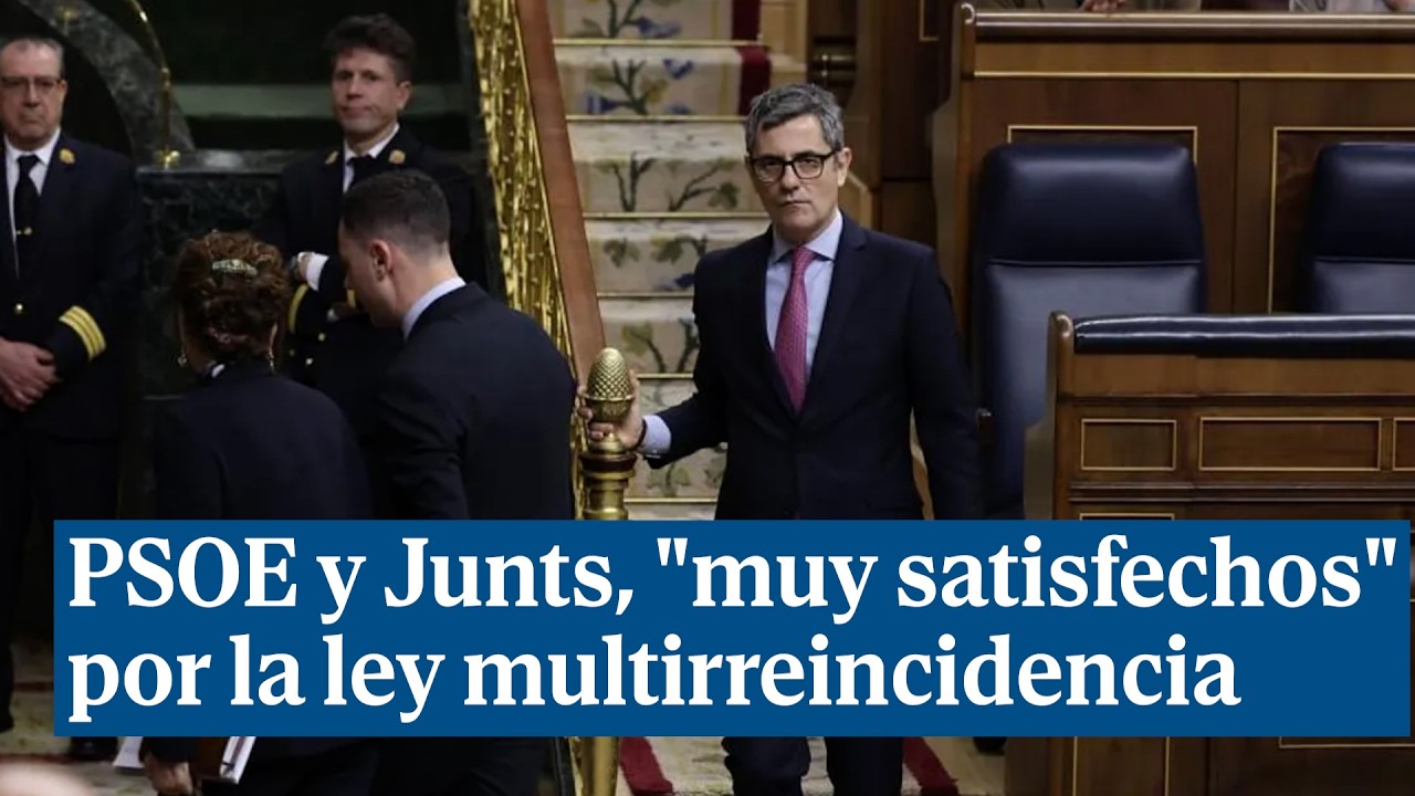PSOE y Junts se muestran 