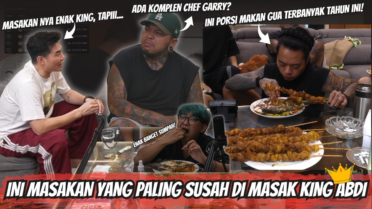TERNYATA… Ini Masakan PALING SUSAH Dibuat King Abdi! Cher Garry Komplen I Marapthon Season 3 🔥