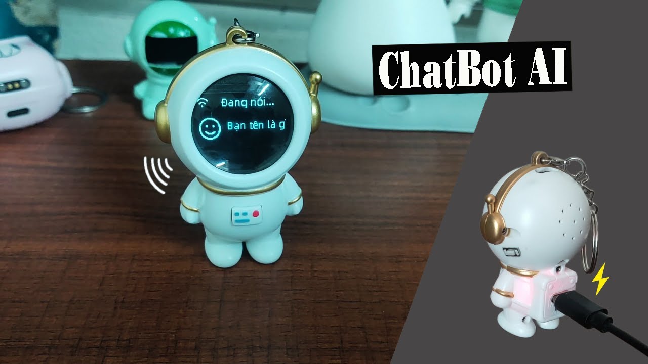 Tự Làm Chatbot AI [Trợ Lý Ảo] Dùng Pin Sạc - Không Cần Viết Code.