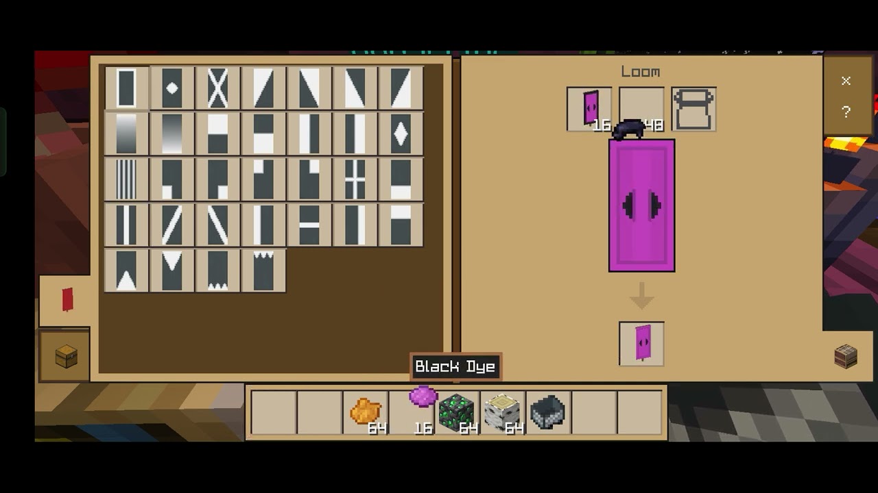 How to make the CAMMAN18 banner in MINECRAFT