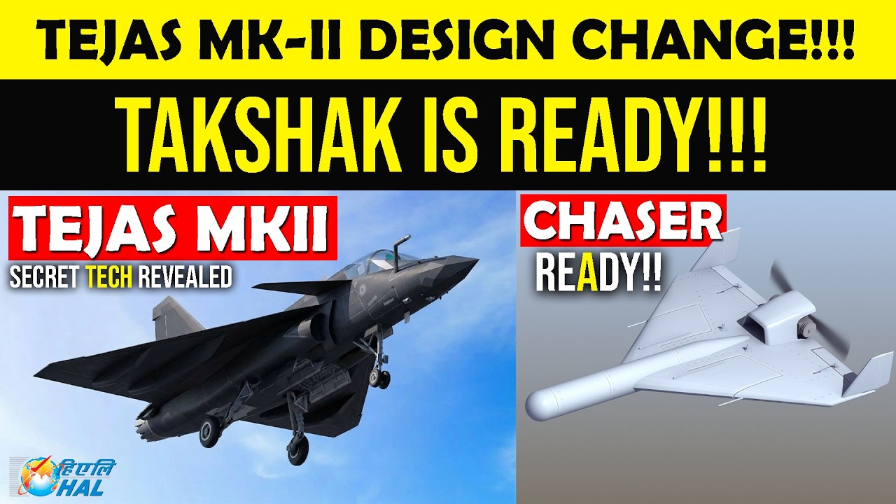 Tejas Mk2 Lighter But More Deadly? 🔥, Takshak Trials, Killer Drone & MiG-29 Upgrade Explained
