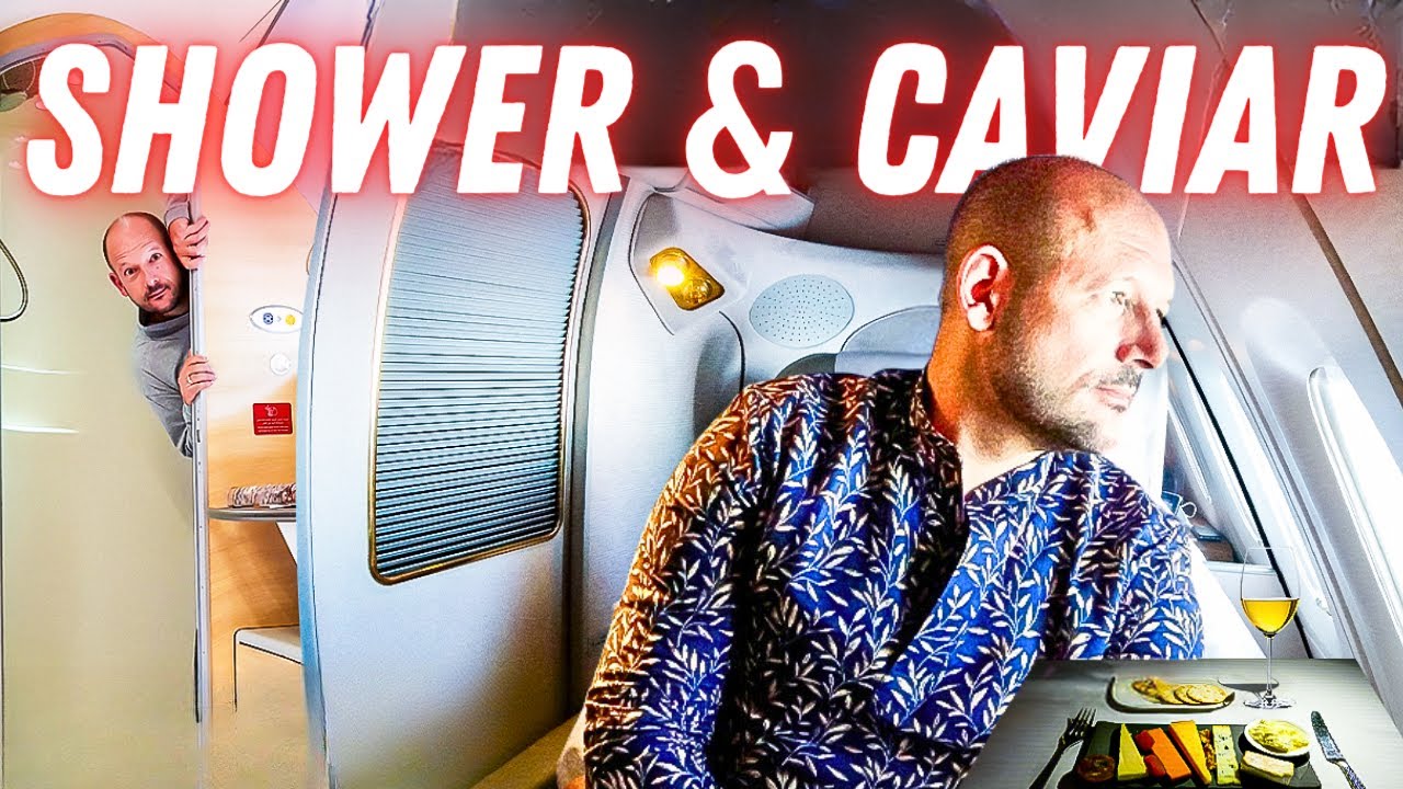 The Full Experience: Emirates A380 First Class & First Class Shower Spa 🚿 Dubai to Toronto