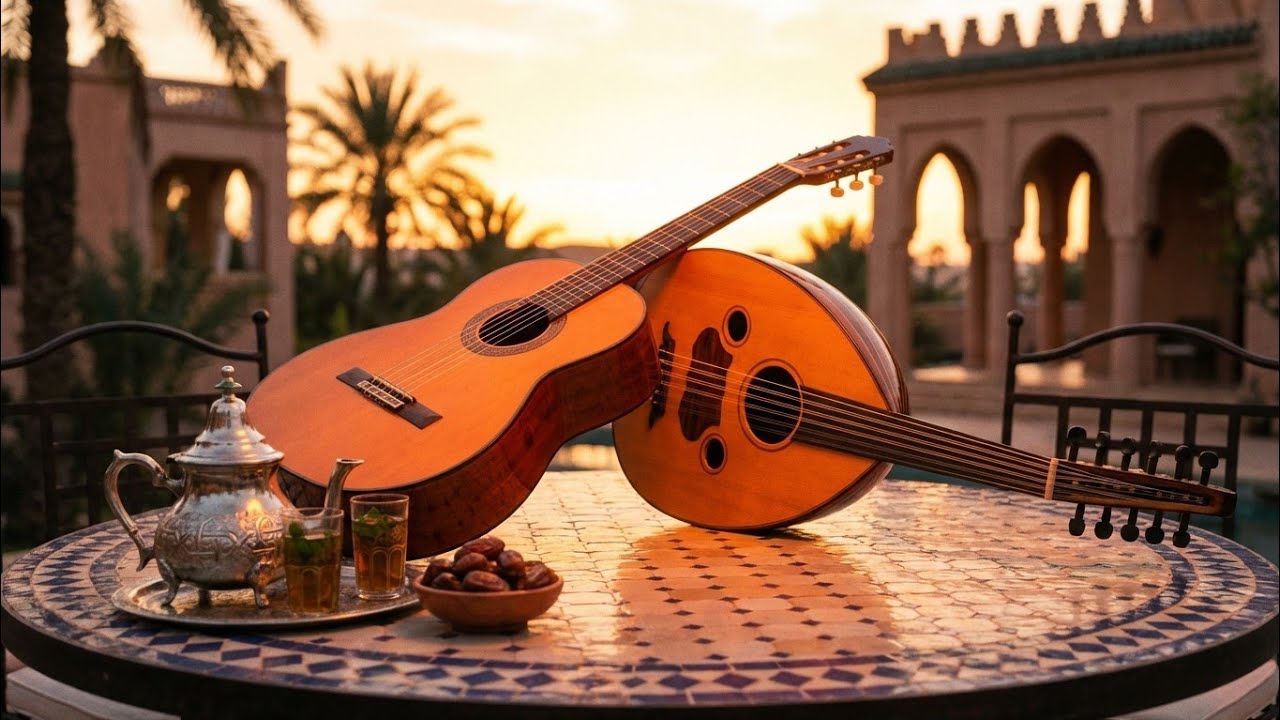 Golden Waves | Peaceful Flamenco Guitar Instrumental for Deep Meditation