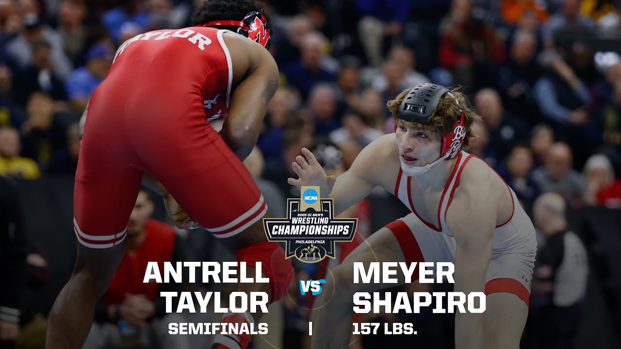 Antrell Taylor vs. Meyer Shapiro: 2025 NCAA wrestling semifinal (157 pounds)