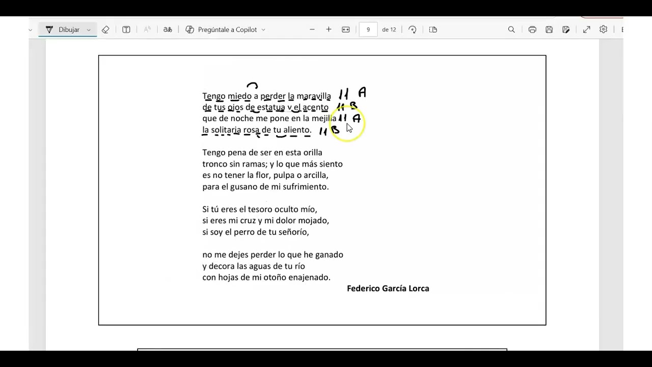 Modelo de exámenes parte de literatura para prueba libre de graduado ESO de Asturias