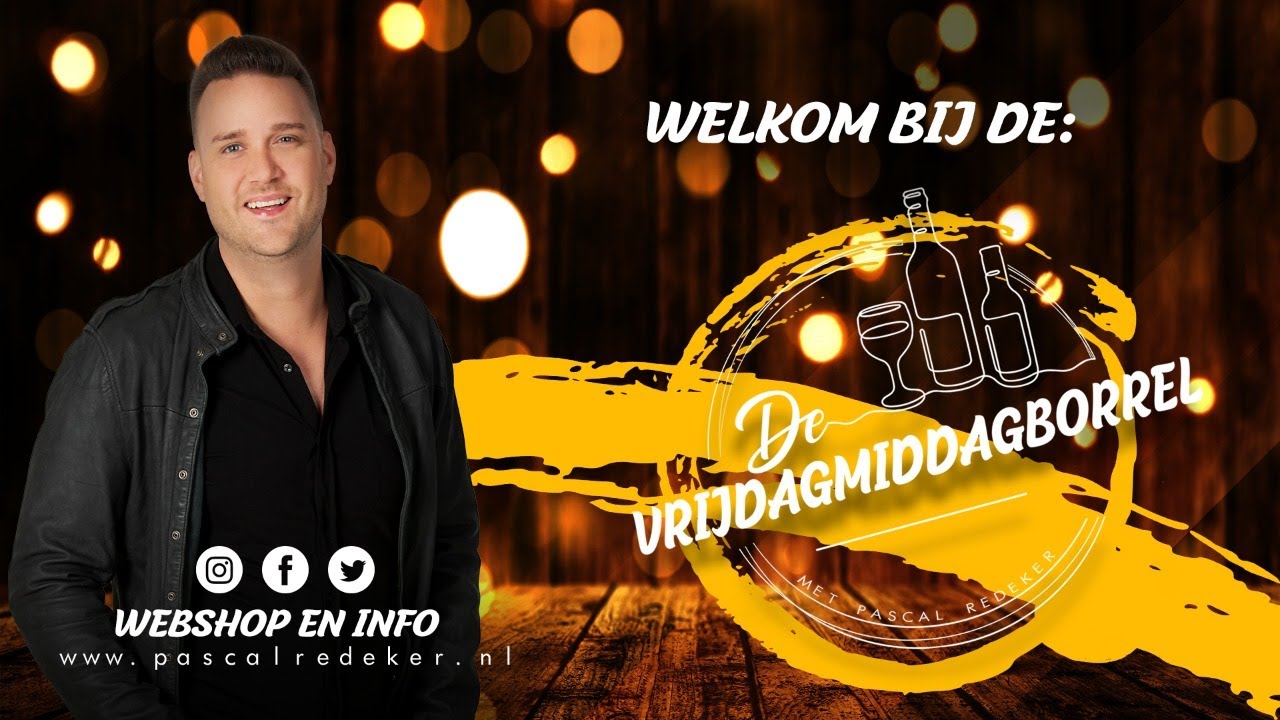 De  VRIJDAGMIDDAGBORREL met Pascal Redeker 28-05-2021