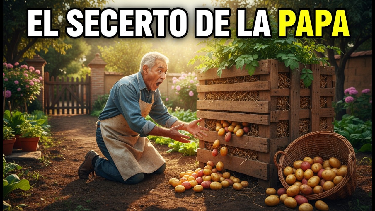 ¿45 Kg de Patatas en Medio Metro? El Método Antiguo Que Casi Nadie Está Usando