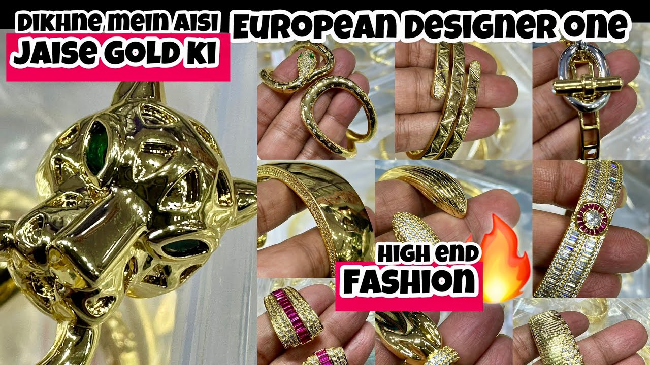 International Designer’s Jewellery Wholesaler| High Plated Korean Jewellery |Premium Western Fashion