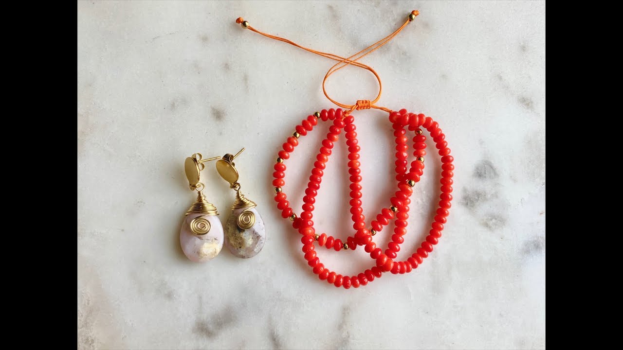 Masterclass - Pulsera Múltiple y Aretes de Gota con Cuarzo - Karati
