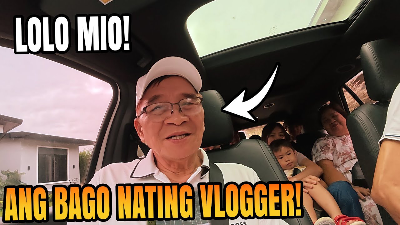 Ang Bago Nating Vlogger! Lolo Mio! Hahaha