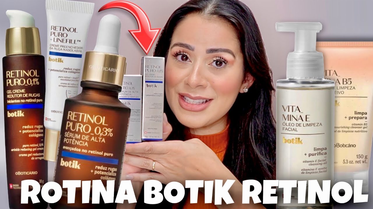 Botik RETINOL PURO O Boticário | SKINCARE da NOITE