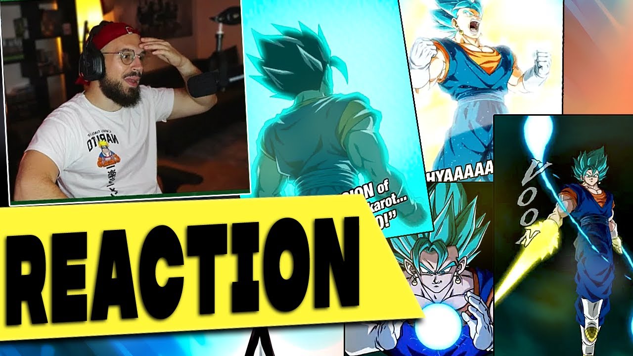 Je RÉAGIS au DOKKAN NOW Vegetto Blue LR Gattai Zamasu LR ( Dokkan Battle )