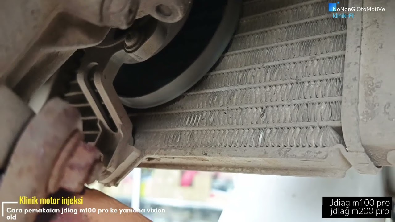 pemakaian jdiag m100 pro ke vixion old