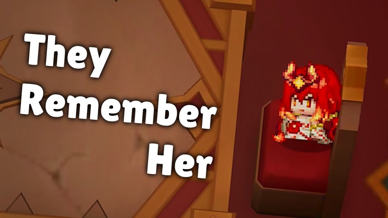 They finally remember her after half a year