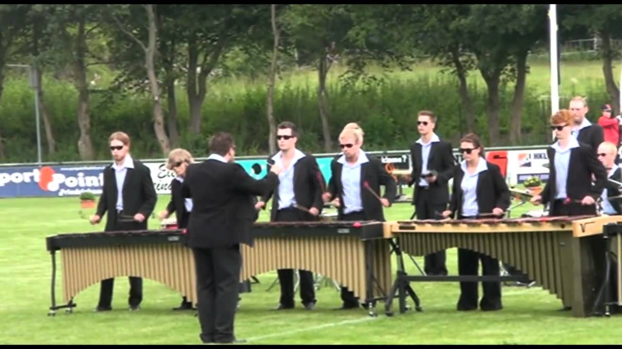 Concussion, udendørs koncert, Heikendorf 2010 - Det Fynske Slagtøjsakademi