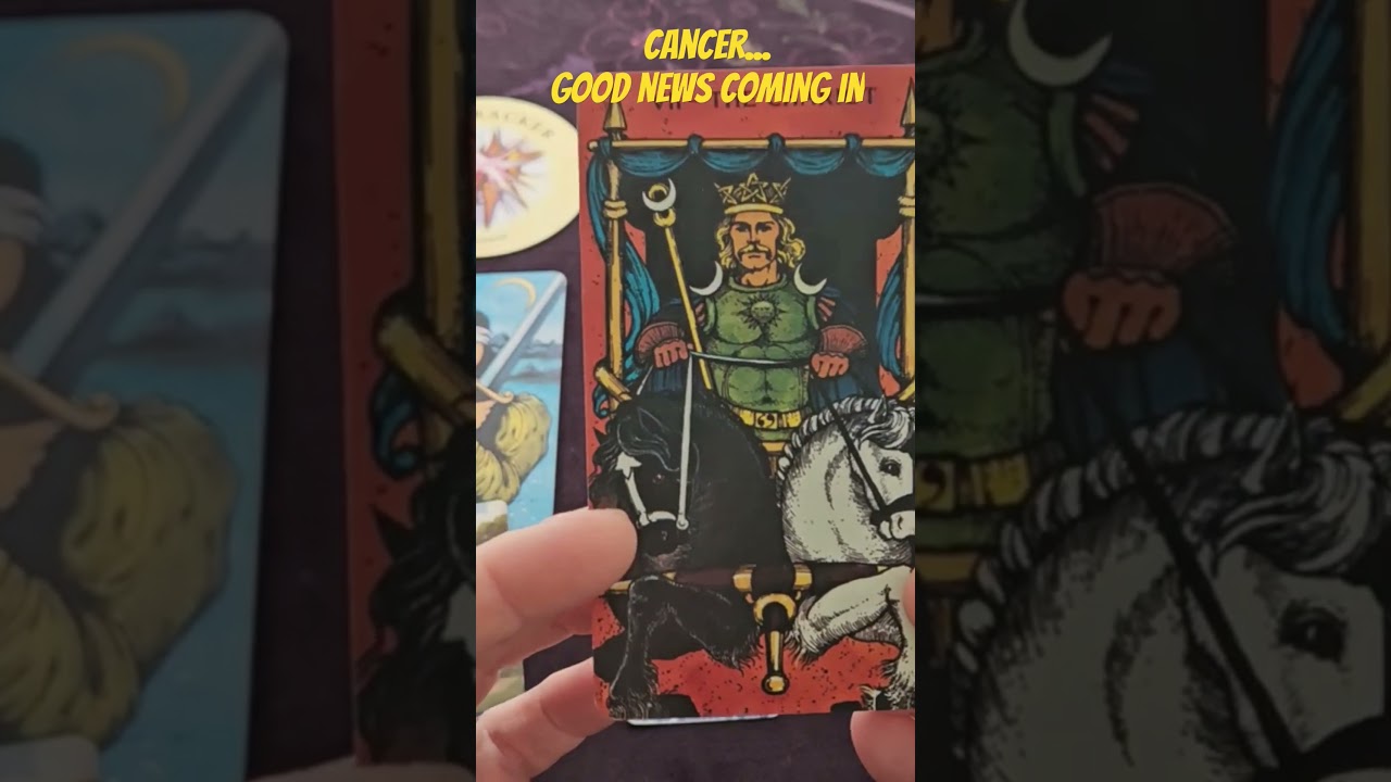 Cancer Tarot Reading ~ April 2025 ~ GOOD NEWS COMING IN! #cancer #tarot #youtubeshorts