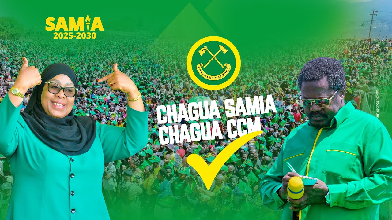 ✅ MGOMBEA URAIS KUPITIA CCM NDG. DKT. SAMIA AKIWA KATIKA KAMPENI - MAFINGA MKOANI IRINGA