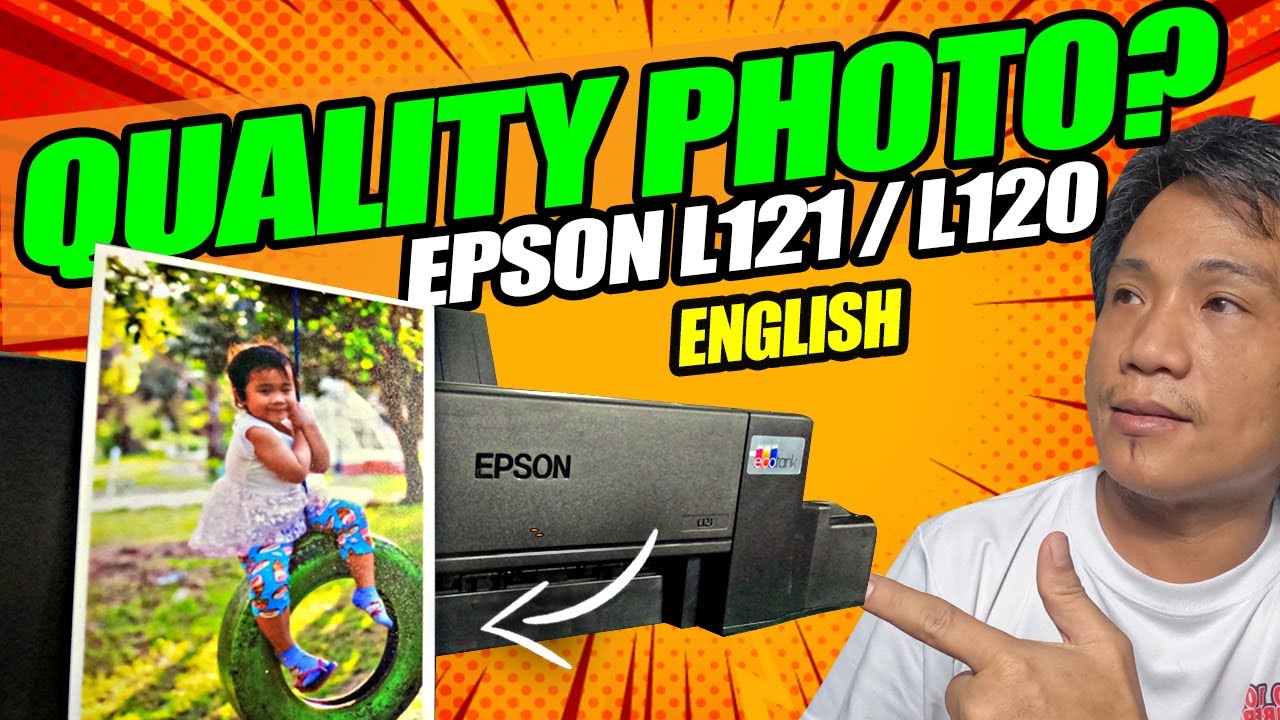 Как напечатать фотографию наилучшего качества на принтере Epson L121 L120 с настройками матовой и...