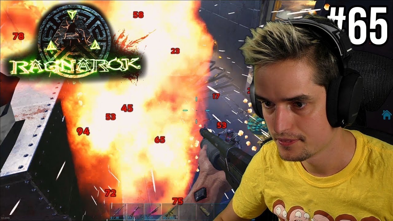 CRAFTMASTER VERNIETIGT MIJN BASIS?! - ARK Ragnarok #65