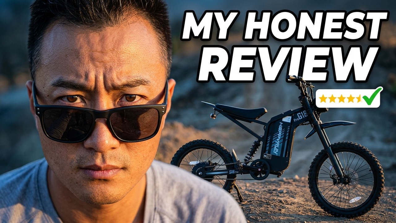 This 4500W Electric Dirt Bike Is INSANE! ⚡ Happyrun G18 Pro Review