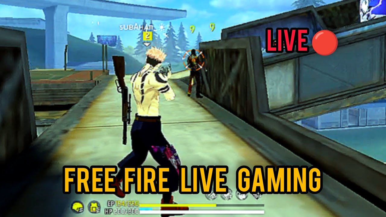 FREE FIRE Live gaming RANK PUSH