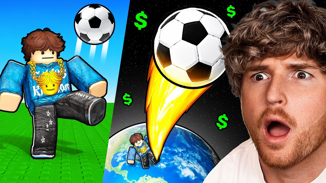 ROBLOX ПНЕМ МЯЧ В КОСМОС