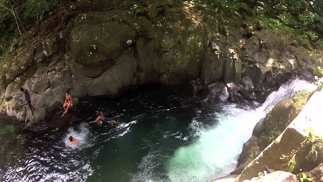 Chaudiere Pool Cliff Jumping - Dominica