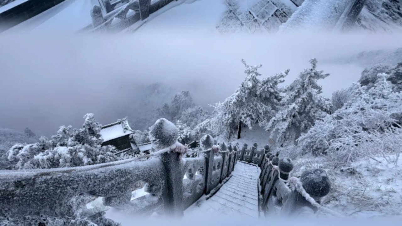 海拔 1614 米的奇迹！武當山金殿，宛如天上宮阙#旅行 #景區 #旅游 #culture #travel