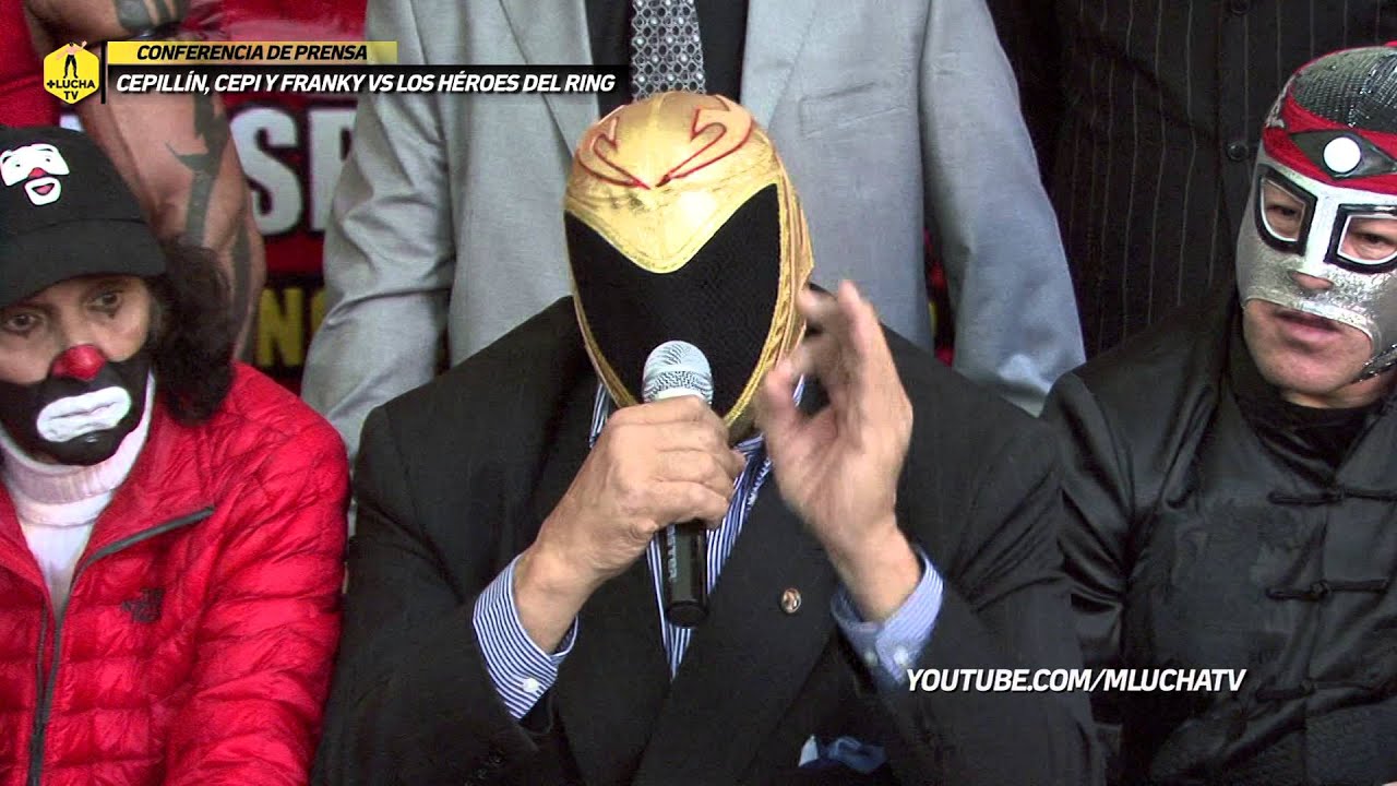 Conferencia de Prensa: Cepillín, Cepi y Franky vs Los Héroes del Ring