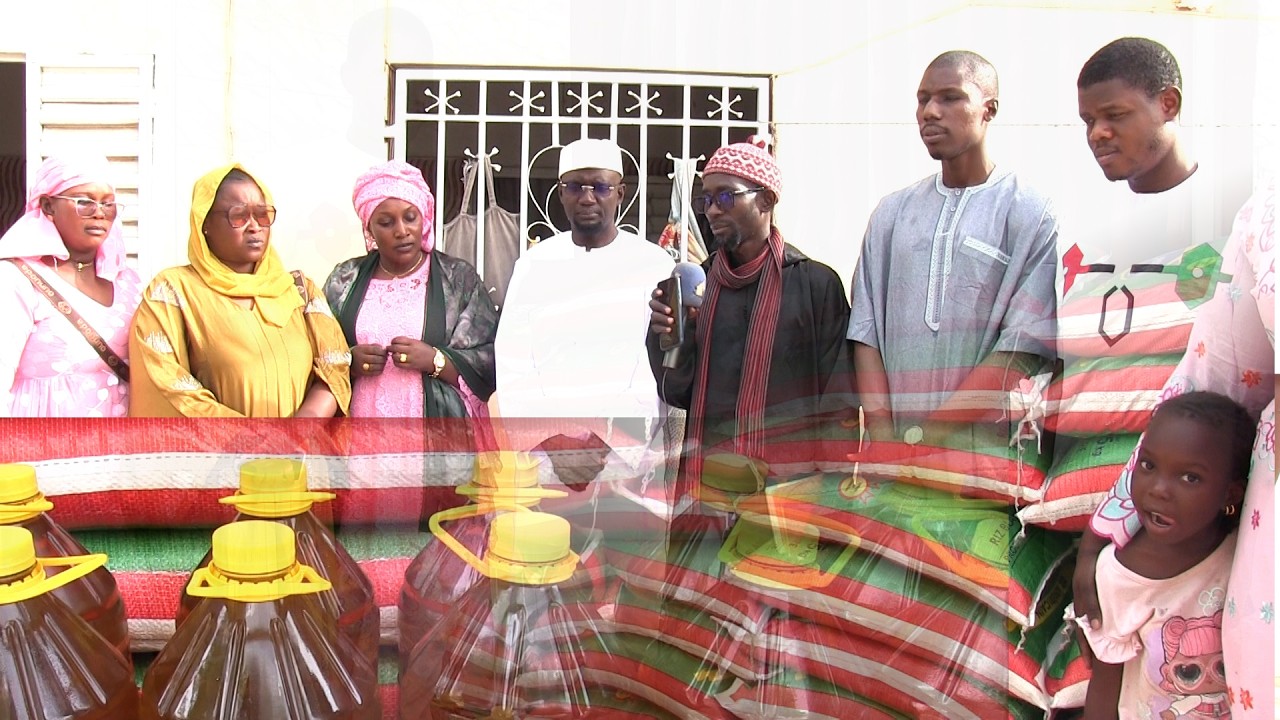 Solidarité à Mbacké : PASTEF offre riz et huile aux écoles coraniques et aux démunis
