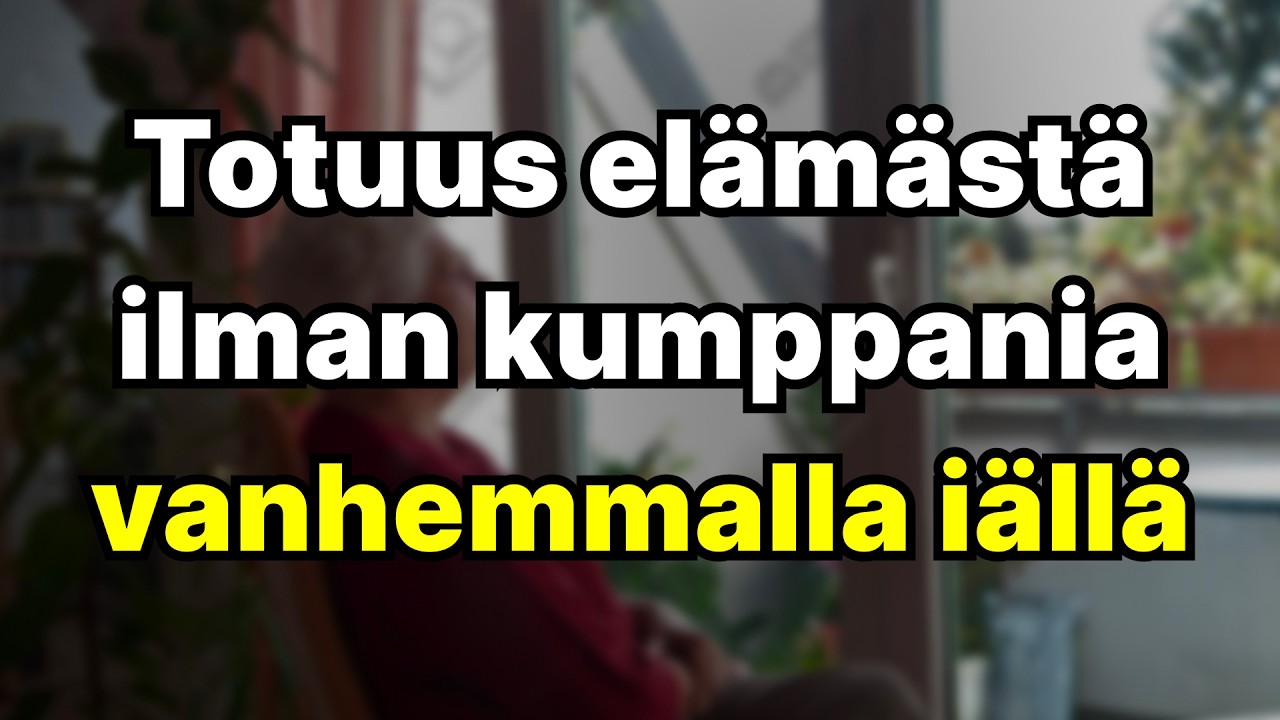 Yksin eläminen iäkkäänä: parisuhteettomien ikäihmisten todellisuus