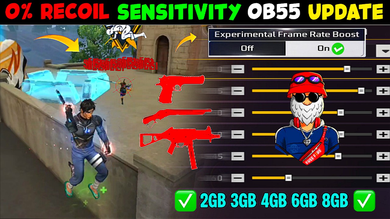 Free Fire Max Headshot Setting After Update 2026⚡Best Sensitivity Settings ⚙️| Sensitivity Setting