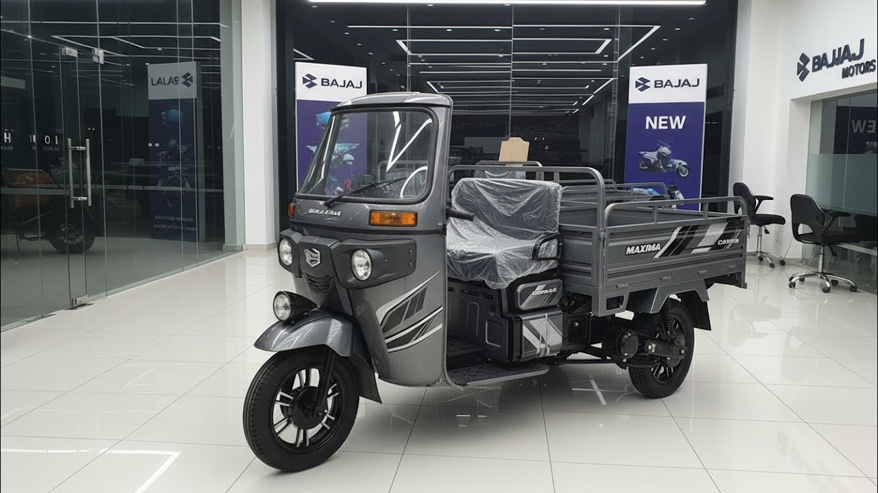 New Bajaj Maxima Cargo EV 2026 Model | Full Details | Price, Range & Load Capacity