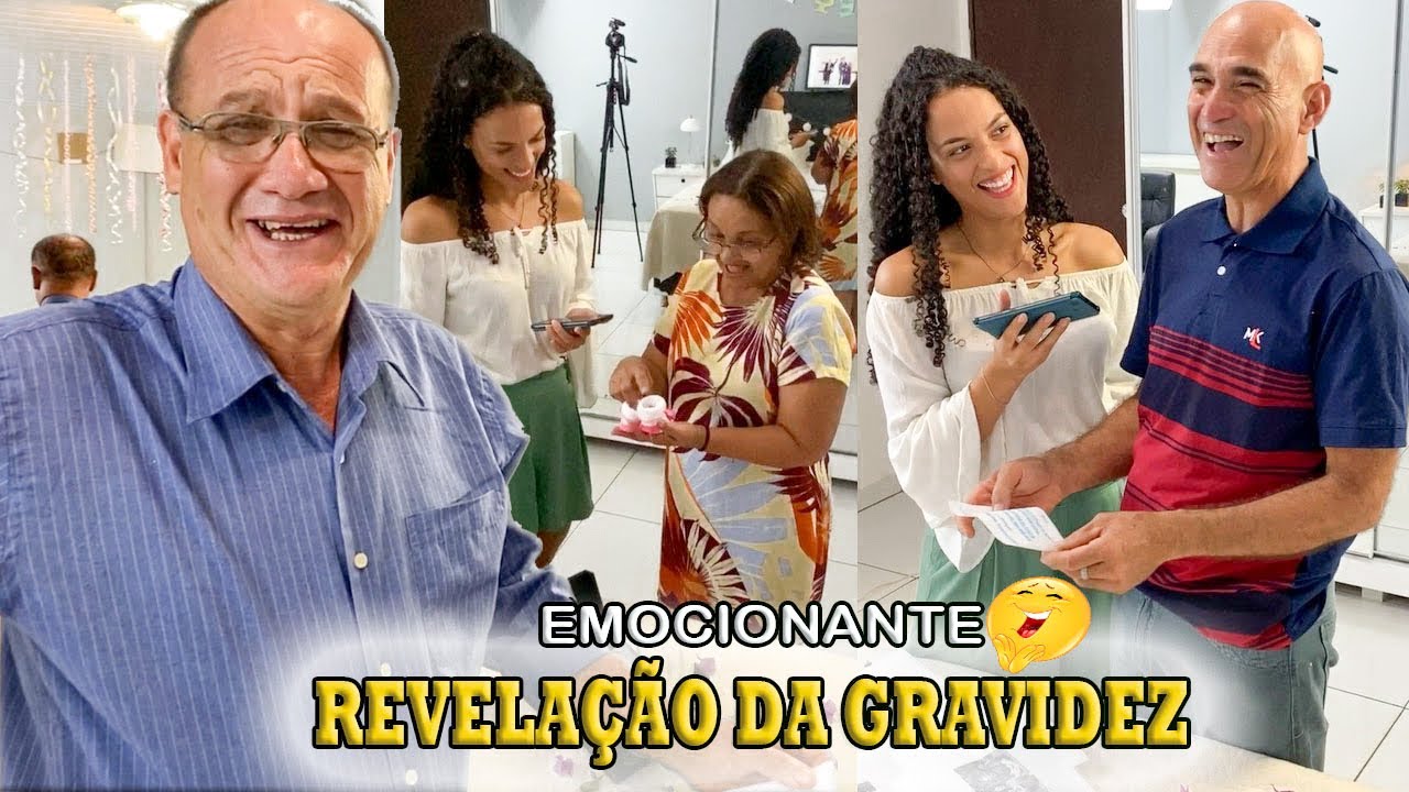O DIA MAIS EMOCIONANTE DE NOSSAS VIDAS: REVELAÇÃO DE GRAVIDEZ