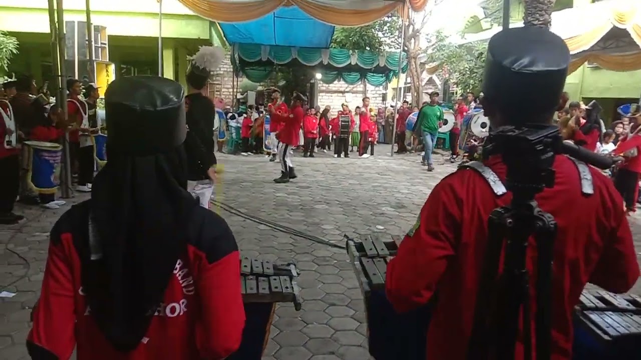 DRUM BAND GP ANSOR AL KAROMAH, DALAM ACARA KARNAVAL DI PONDOK USWATUN HASANAH, @AlkaromahOffline