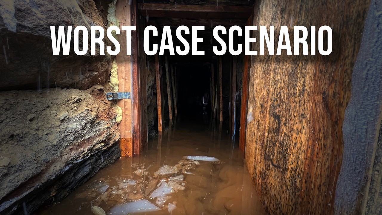 My Hand Dug Tunnel Flooded At Worst Possible Time