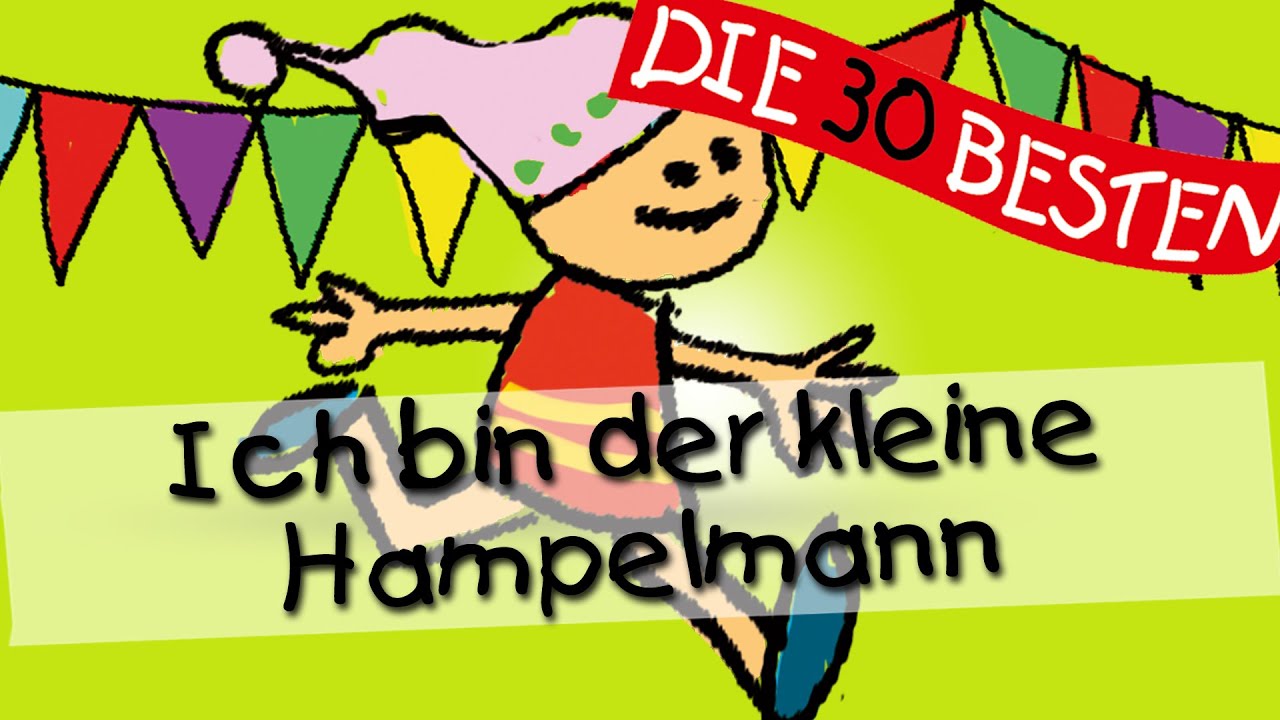 Ich bin der kleine Hampelmann -  Die besten Spiel- und Bewegungslieder || Kinderlieder